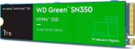 SanDisk WD Green SN350 M.2 PCIe NVMe 1TB - SSD | 1TB | 2400/1850 MB/s | M.2 | 2280 | PCIe 3.0 | NVMe