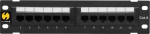 NetRack Patch panel Naścienny 10'' 12-ports Cat. 6 UTP LSA with bracket (104-15)