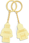 LEGO Dad and Baby Keychain