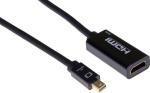 Mercodan PRO Mini Displayport to HDMI, adapter, Mini DP male to HDMI