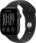 Apple Watch Series 12 (2026) black aluminium 46mm black sport band M/L