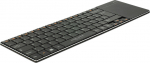 Delock Smart TV - Tastatur - With touchpad - wirelessly