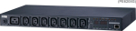 ATE Eco strip PDU 16A 1U 8-output switchable with measurement