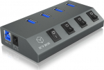 ICY BOX IB-HUB1405C 4 portowy Hub USB 3.0