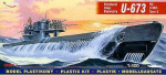Mirage German Submarine U-673 Type VIIC Turm II (40412)