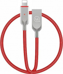 Cable USB Usams USB-A - Lightning 1.9 m Red (IPYSUSB203)