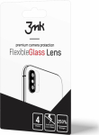 Tagakaamera &otilde;huke kaitseklaas FlexibleGlass Lens, Apple iPhone X, komplektis 4tk, 3mk