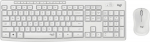 Log Logitech MK295 - keyboard and mouse, white