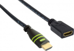 Techly High Speed HDMI Extension with Ethernet,4K@30Hz, 7