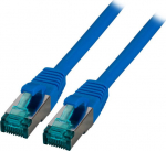 EFB Elektronik EFB RJ45 Patchkabel S/FTP, Cat.6A, LSZH, 1m, blue