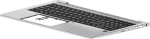 HP Top Cover W/Keyboard CP+PS GR, M35818-041, Keyboard, German