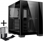 Lian Li O11 Dynamic Mini + Mini Riser Card - PCIe 4.0, schwarz