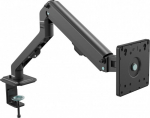 VISION Monitor Desk Arm Mount - LIFETIME WARRANTY - fits display 10-34" with VESA sizes 75 x 75 or 100 x 100 - double-articulated - clamp or grommet to desk - rotate to portrait - smart spring-assisted weight balancing system - maximum reach 463 mm / ...