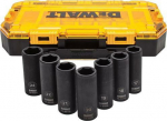 Dewalt Set of deep impact sockets 1/2'' 7szt