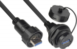 Alcasa Good Connections IC04-U303 - 1 m - USB A - USB A - USB 2.0 - Schwarz