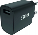 2GO Ladeger&auml;t 12W 1x USB-A schwarz