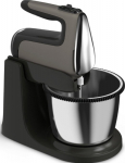 TEFAL | Hand Mixer | Powermix Silence HT654E38 | Hand Mixer | 600 W | Number of speeds 5 | Turbo mode | Dark grey