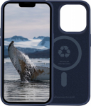 D. Bramante dbramante1928 Monaco - Back cover for mobile phone - MagSafe-compatibility - 100 % recycled plastic - sea blue - for Apple iPhone 14 Pro