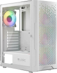Logic Concept Logic Aramis ARGB Computer Case Midi USB 3.0 White
