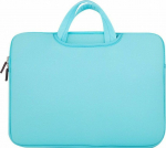 Hurtel bag Universal laptop case 15.6'' tablet organizer for computer light blue
