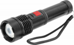 Latarka Orno LT-12 Flashlight Hand LED COB 12W 500lm z zoom function and battery 2200 mAh