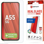 E.V.I. DISPLEX REAL GLASS, CASE SAMSUNG GALAXY A55 5G