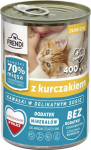 FRENDI Junior with Chicken chunks in delicate sauce - wet cat food - 400g