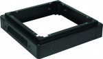 Lanview W=800 D=800 H=100mm PLINTH, MODULE BLACK