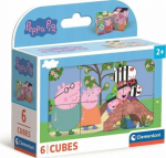 Clementoni CLE Cubi blocks 6 Peppa Pig 40659