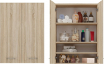 Topeshop POLA MINI DD SONOMA bathroom storage cabinet Oak