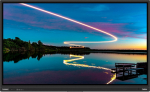 Lenovo ThinkVision T86 - LED-screen - 86" - stationary - touchscreen - 3840 x 2160 4K @ 60 Hz - VA - 400 cd/m&sup2; - 4000:1 - DisplayHDR 10 - 6.5 ms - speaker - corpse black