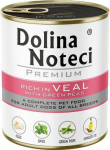 DOLINA NOTECI Premium rich in veal with green peas &ndash; wet dog food &ndash; 800g
