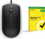 DEL Mysz Dell MS116 (570-AAIR) + Norton 360 Standard 1 device 12 miesięcy (21408666)