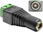 DELOCK Adapter Terminalblock 2Pin -> DC 2.1 x 5.5mm Buchse