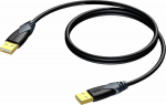 Kabel USB Procab USB-A - USB-A 5 m Czarny (CLD600/5)