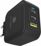 Ladeger&auml;t 3-Port IcyBox 65W GaN with PD 3.0