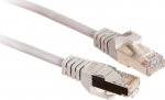 PATCHCORD TWISTED GETFORT CAT.5E FTP 1m szary
