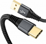 Kabel USB USB-A - USB-C 2 m Szary (5901924969815)