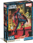 Clementoni Puzzle Compact Captain America 1000 element&oacute;w (37049)