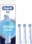 Oral-B iO Ultimate Clean replacement brushes, 3 pcs, white