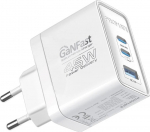 Promate PowerPort-45 GaNFast&trade; Wall Charger 45W / QC3.0 / PD45W