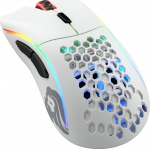 Glorious PC Gaming Race Glorious Model D - Mouse - ergonomic - For right-handers - 6 Tasten - wirelessly, kabelgebunden - 2.4 GHz, USB-C - Wireless receiver (USB)