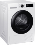 Samsung Dryer DV90DG52A0AELE, white, SpaceMax, Higiene care, 9kg, A+++, heat pump