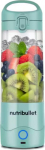 Nutribullet Portable NBP003LBL Turquoise - BATTERY CAPACITY: 2000mAh| Type of jug: tritan | Capacity [l]: 0.475| Number of speed stages: 15 | Color: Turquoise