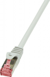 LogiLink patch cable CAT6 S/FTP AWG27 PIMF 1.00m grau
