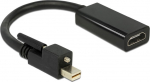 DELOCK Displayport Adapter mini DP -> HDMI St/Bu 4K +Schr