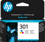 HP 301 Tri-color Original Cyan, Magenta, Yellow
