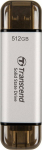External SSD|TRANSCEND|ESD310|512GB|USB-C|USB|3D NAND|Write speed 900 MBytes/sec|Read speed 1050 MBytes/sec|TS512GESD310S