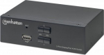 Manhattan 153546 Switch KVM DisplayPort/USB 2x1 4K 60Hz - Manhattan 153546 Switch KVM DisplayPort/USB 2x1 4K 60Hz