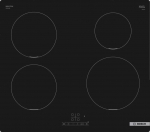 BOS Bosch Serie 4 PUE611BB5D hob Black Built-in 59.2 cm Zone induction hob 4 zone(s)
